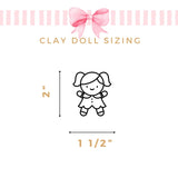 Mini Princess 1 Clay Dolls