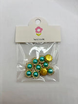 Colorful Pearl Sew On Rhinestones