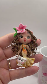 Moana Clay Doll