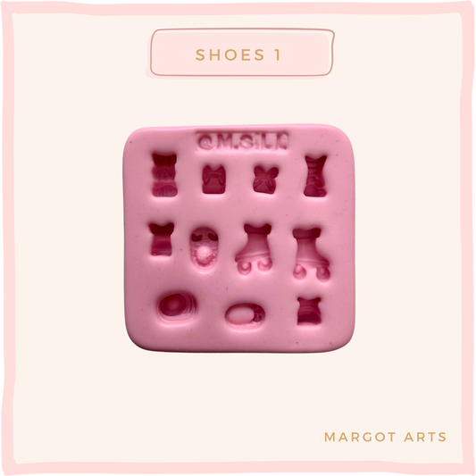 Shoes 1 Silicone Mold