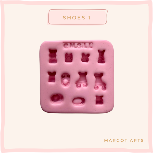 Shoes 1 Silicone Mold