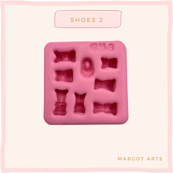 Shoes 2 Silicone Mold