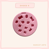 Shoes 6 Silicone Mold