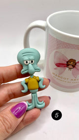 Sponge Bob Gang Clay Doll