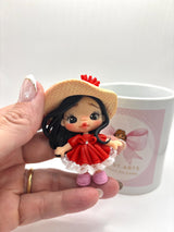 Vintage Style Clay Dolls
