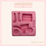 Wheelbarrow 01 Silicone Mold