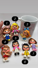 Zoo Girls Clay Dolls - Collection 3